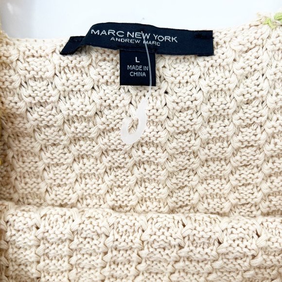 Marc New york Crochet Tank Top Size L NEW - Picture 5 of 8